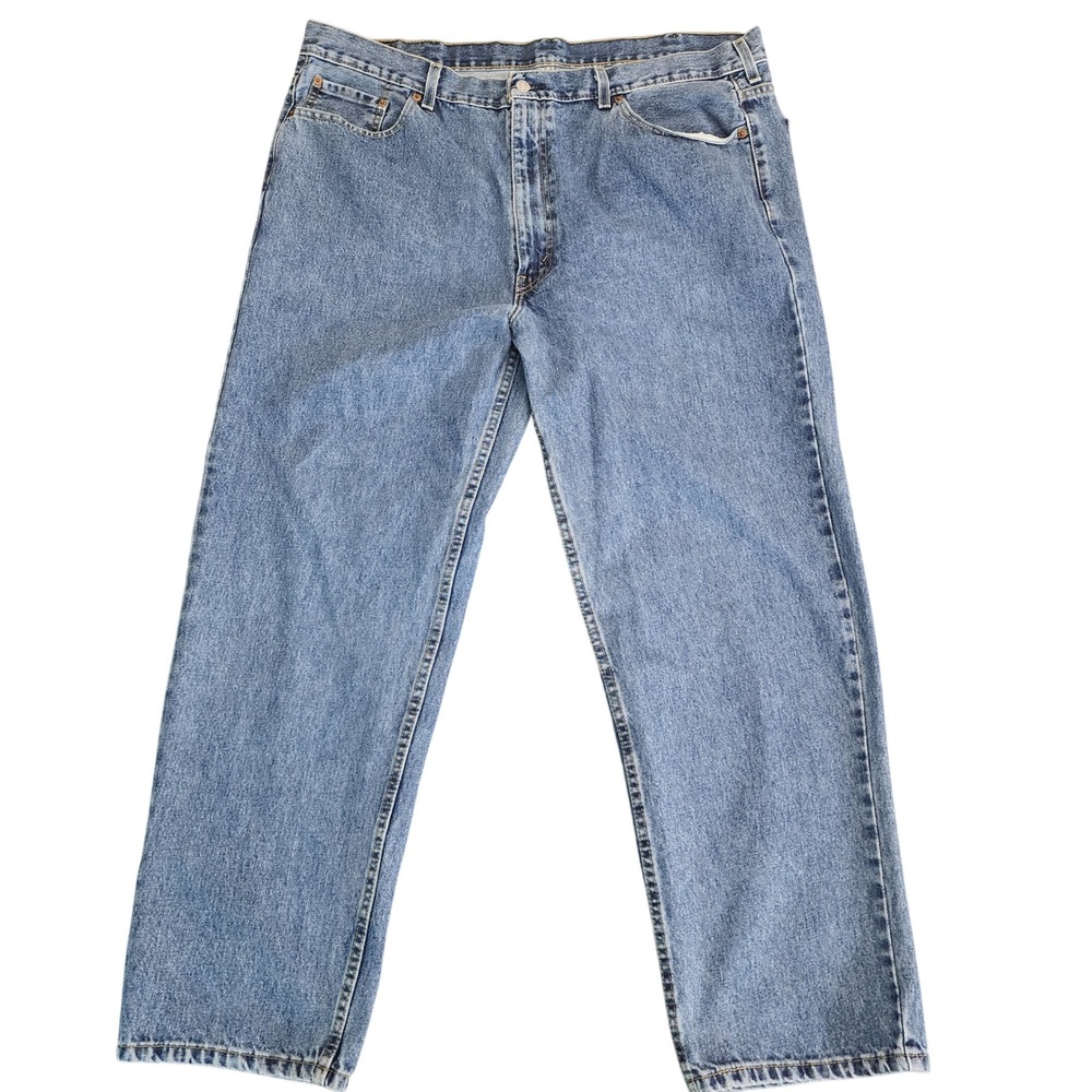 Levis 550 Jeans Mens 42 X‎ 31 Blue Denim Relaxed Fit Tapered Cowboy Casual